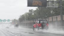 Nor'easter brings final day of rain to millions as communities assess flood and beach damage