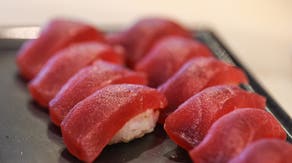 Sushi lovers may want to put down the chopsticks after study finds alarming number of parasites in tuna