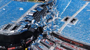 Thunderstruck: Severe storms smash massive 50,000-seat venue ahead of legendary rock 'n' roll concert