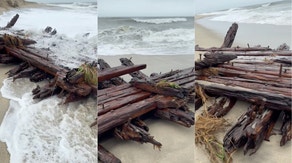 See it: Powerful nor’easter unearths 19th-century shipwreck on New England shore