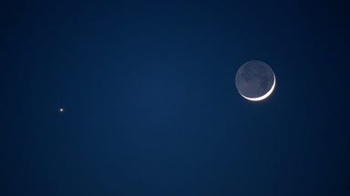 Look up: The moon and Venus to put on a dazzling show as they appear side by side in the sky