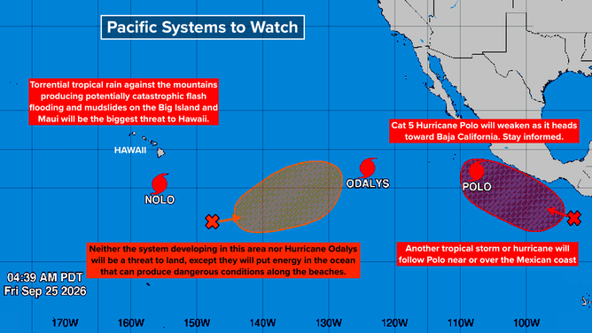 A look at the East Pacific.