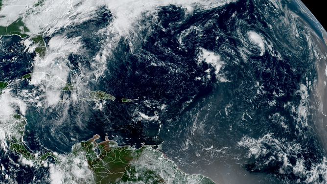 Satellite imagery of the Atlantic on Sep. 23, 2026.