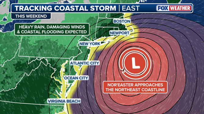 Nor'easter potential impacts.