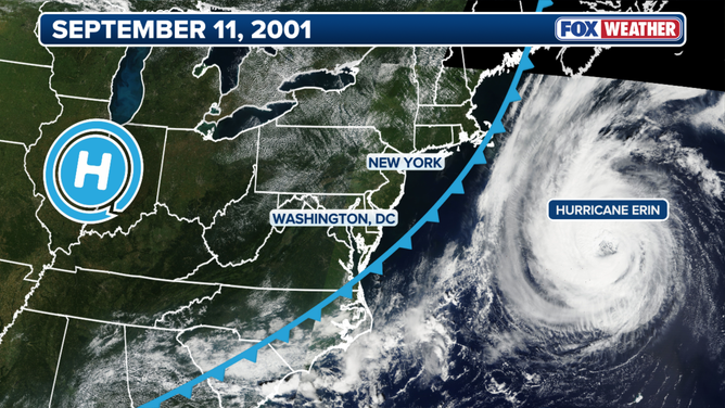 Weather on September 11, 2001.