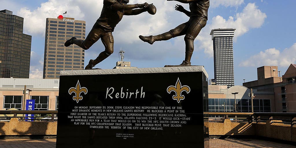 Saints mark 20th anniversary of the reopening of the Superdome after Hurricane Katrina