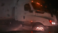 Watch: Nebraska driver narrowly avoids jackknifing semi-truck as pouring rain fuels flood threat in the Plains - Fox News