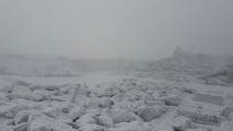 Winter makes an early appearance as Mount Washington records first measurable snow