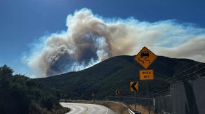 Evacuations underway as Bouquet Fire rapidly spreads, encroaching on homes in Los Angeles County