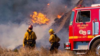 Homes on fire as multiple wildfires rage in California fueled by first Santa Ana wind event of season - Fox News