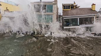 Relentless violent waves damage multimillion-dollar homes on West Coast - Fox News