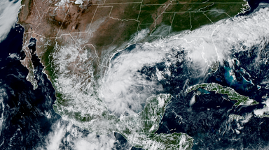 Tropical Depression Nine forms in the Atlantic on track to be first dangerous hurricane of the season