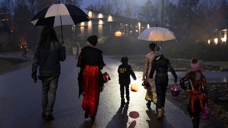 Trick-or-treating threatened for millions as Tropical Storm Vance's moisture fuels spooky Halloween washout