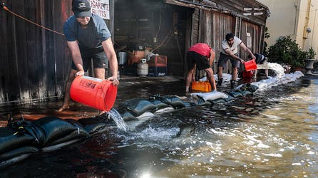 500-miles of California coast battle continued flooding from King Tides, closing part of Pacific Coast Highway