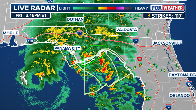 Tornado Warnings issued in Florida as dangerous storms roar ashore