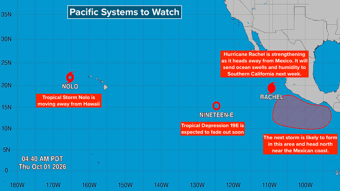 Pacific Basin on Oct. 1, 2026.