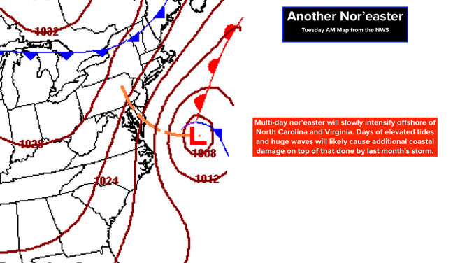 nor'easter map norcross