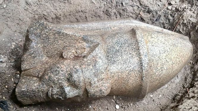 Additional statue of King Ramses II head uncovered in Egypt.