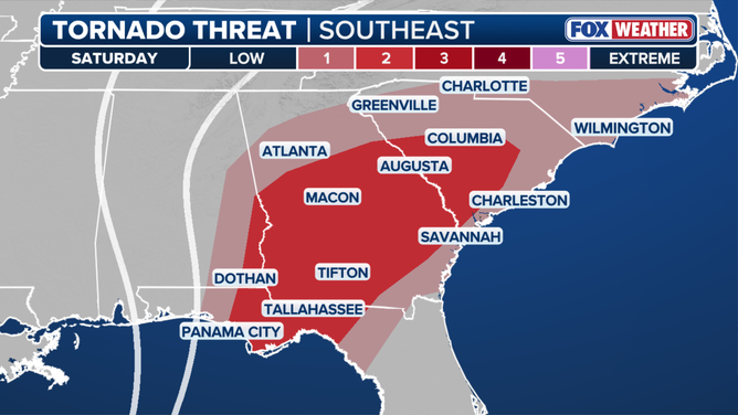 Tornado threat
