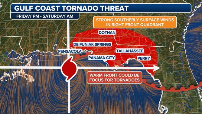 Tornado threat