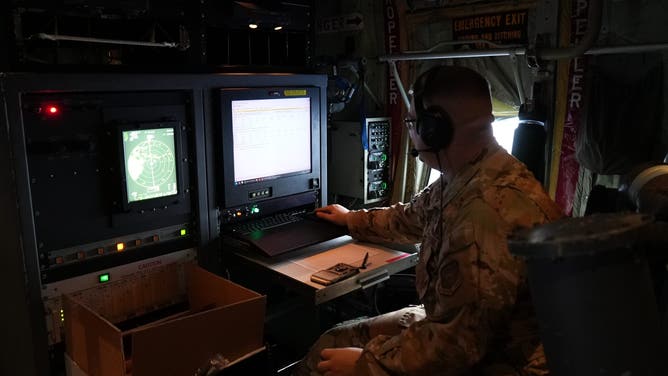 FOX Weather Correspondent Brandy Campbell joins Hurricane Hunters on reconnaissance mission into then-Tropical Storm Isaias on Oct. 7, 2026.