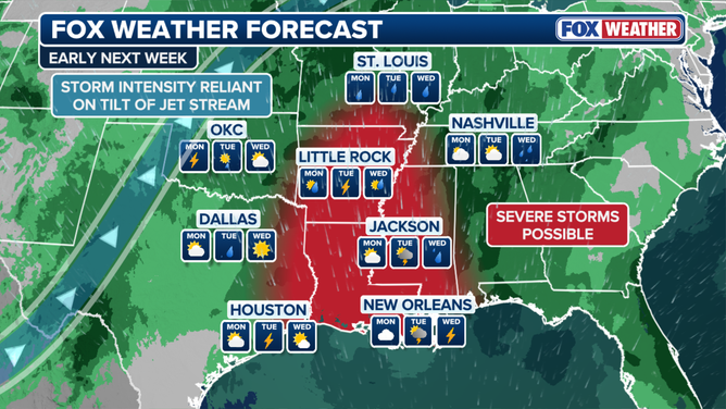 Early November severe weather set up 