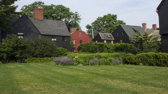 The House of the seven Gables. In 1668, merchant and ship-owner John Turner built a house on Salem Harbor that was destined to become one of America's most beloved historic homes. Salem. Massachusetts. New England. USA.
