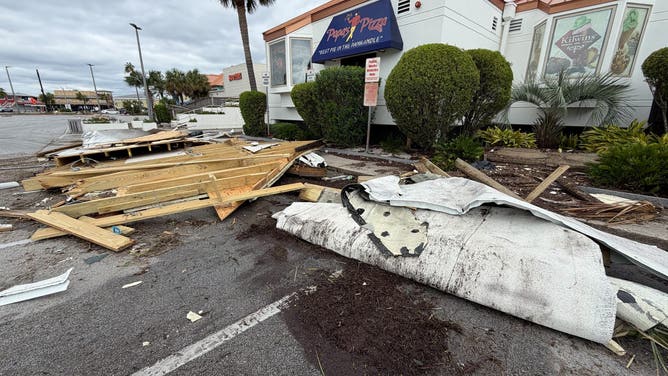 Damaged business in Florida.