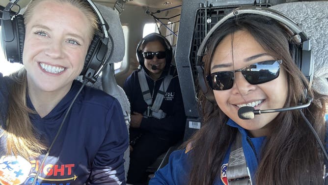 Inside the cockpit with Pilots to the Rescue and Rebecca Bose.