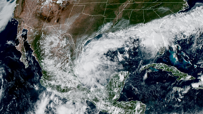Tropical Depression Nine forms in the Gulf.
