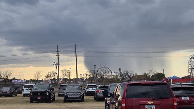 Storms roll through Wichita, Kansas, on Tuesday, Oct. 13, 2026.